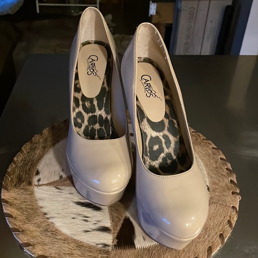 Carlos Santana platform high heels